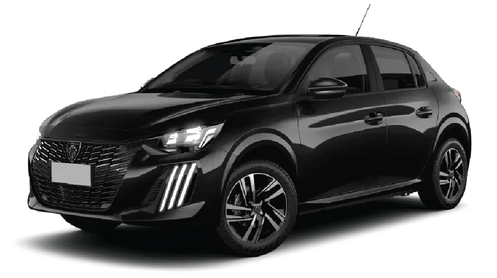 Peugeot 208 - Noire