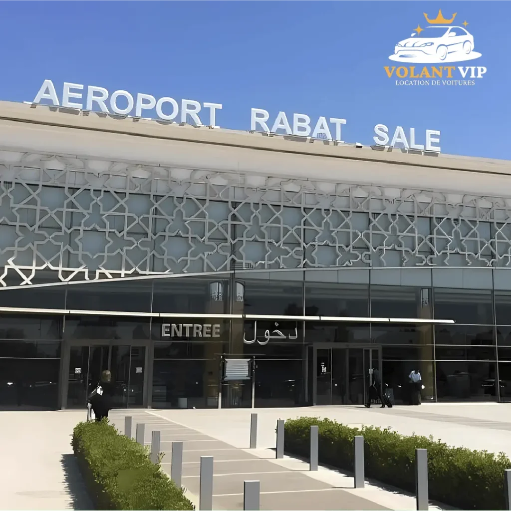 Vue de l'Aéroport international de Rabat-Salé avec des installations modernes