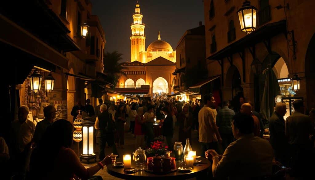 Vie nocturne à Marrakech