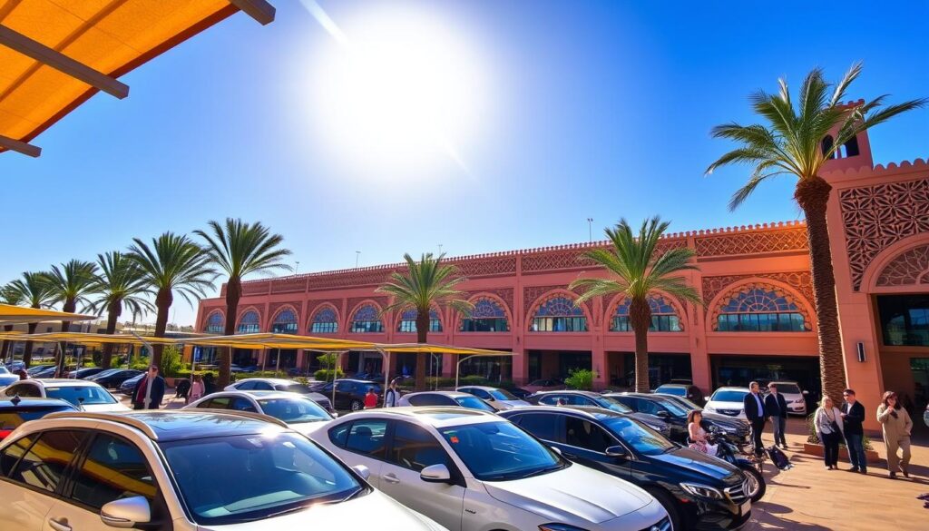 aeroport de marrakech location voiture