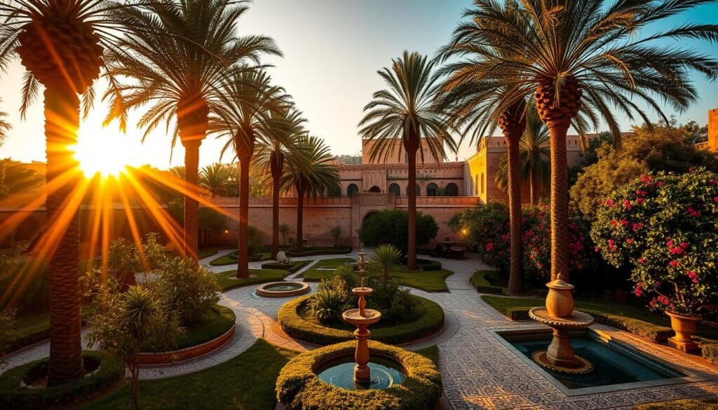 jardin historique Marrakech