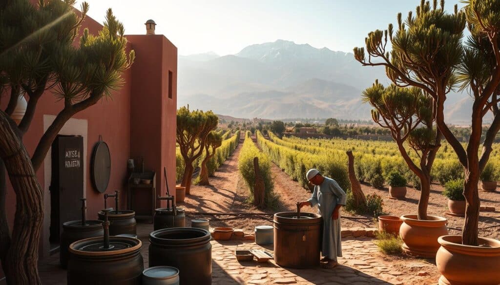 visite fabrique huile d'argan marrakech
